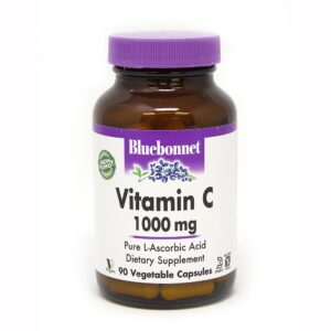 BLUEBONNET VITAMIN C 1000MG 90 VEGETABLE CAPSULES BLUEBONNET VITAMIN C 1000MG 90 VEGETABLE CAPSULES