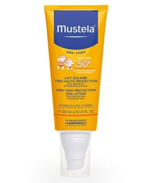 MUSTELA VERY HIGH PROTECTION SUN LOTION SPF 50 200ML