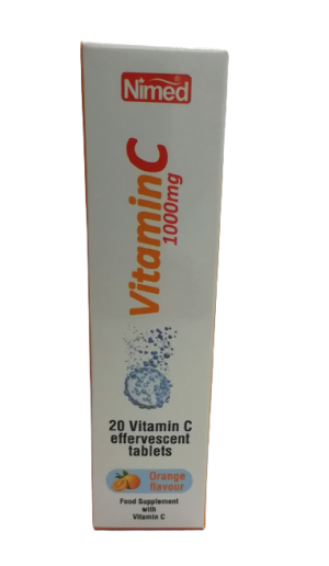 Nimed Vitamin C 1000mg Orange Flavour