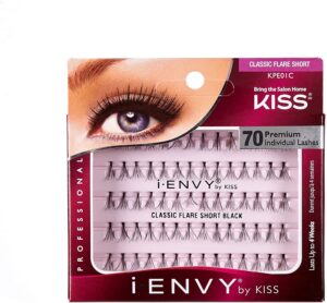 KISS I.Envy Individual Eyelashes KPE01C, 70 Pieces