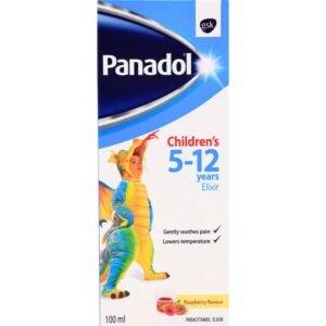 Panadol 5-12 years elixir oral liquid 100ml Panadol 5-12 years elixir oral liquid 100ml