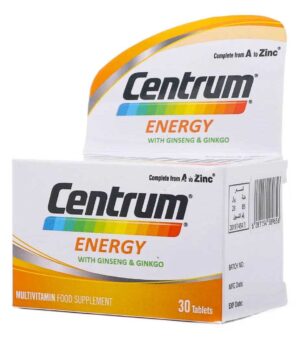 Centrum Energy with Ginseng & Ginkgo 90 tablets