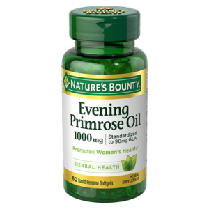 Natures Bounty Evening Primrose Oil 1000 Mg 60 Softgels