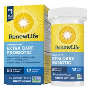 Renewlife Ultimate Flora Probiotic 50 Billion 30 Capsules