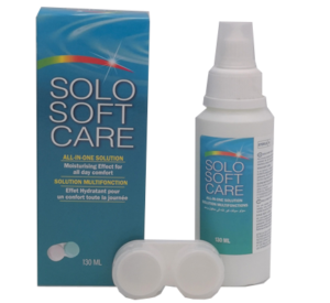 Solo Soft Care All-In-One Solution 130 ML Solo Soft Care All-In-One Solution 130 ML