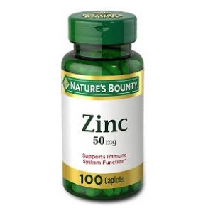 Nature’S Bounty Zinc 50 Mg 100 Caplets