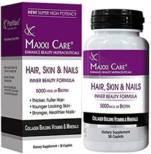 Maxxi Care Enhanced Beauty Nutraceuticals 30 Caplets