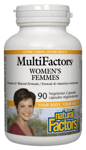 NATURAL FACTORS MULTIFACTORS WOMENS FEMMES 90S