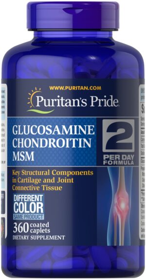 Puritan’s Pride DOUBLE STRENTH Joint soother 240 caplets