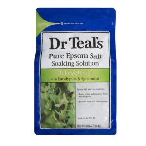 Dr Teal’s Pure Epsom Salt Eucalyptus & Spearmint 1.36kg