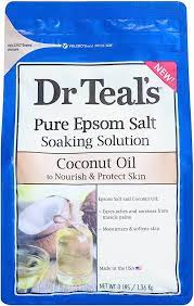 Dr Teal’s Pure Epsom Salt Coconut oil 1.36kg