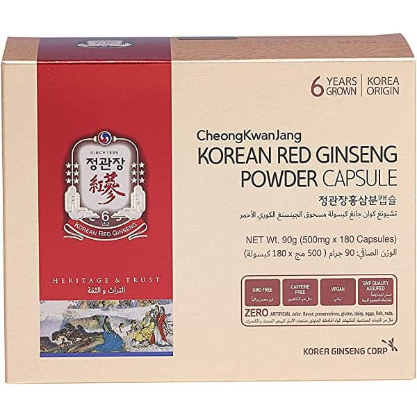 CheongKwanJang KOREAN RED GINSENG EXTRACT CAPSULES 150s