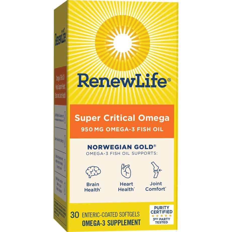 RENEWLIFE Super Critical Omega-3 950mg 30s