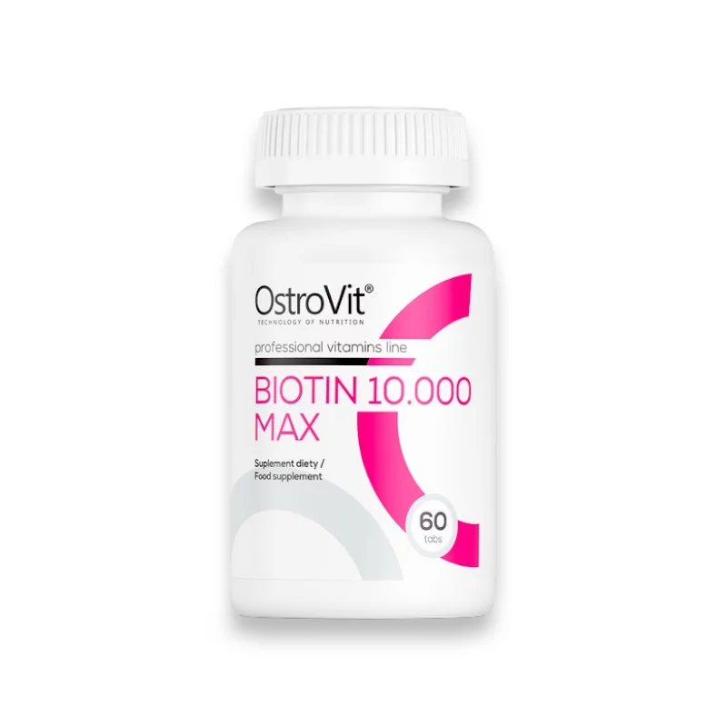 OstroVit Biotin 10.000 Max 60tabs OstroVit Biotin 10.000 Max 60tabs