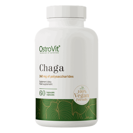 OstroVit Chaga Vegan Capsules 60 OstroVit Chaga Vegan Capsules 60