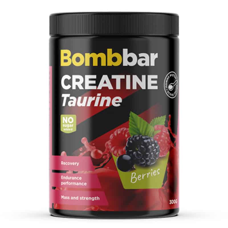 Bombbar Creatine Taurine 300 G – Wild Berry Bombbar Creatine Taurine 300 G – Wild Berry