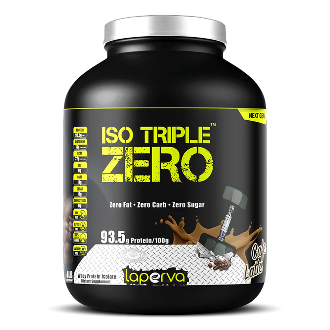 Laperva Iso Triple Zero Next Generation Whey Protein, Cafe Latte, 4 LB Laperva Iso Triple Zero Next Generation Whey Protein, Cafe Latte, 4 LB