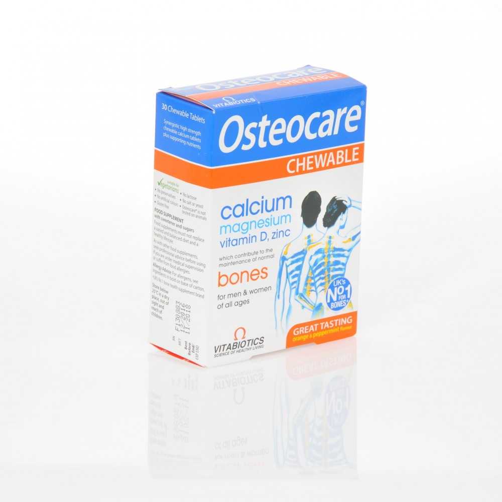 VITABIOTICS Osteocare 30 Chewable Tablets VITABIOTICS Osteocare 30 Chewable Tablets